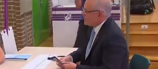 Scott Morrison secures a majority in the Parliament. (Sky News/YouTube/Screencap)