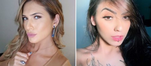 Mirella e L&iacute;via Andrade acabaram se xingando durante programa. (Reprodu&ccedil;&atilde;o/Instagram/@liviaandradereal/@mcmirella)