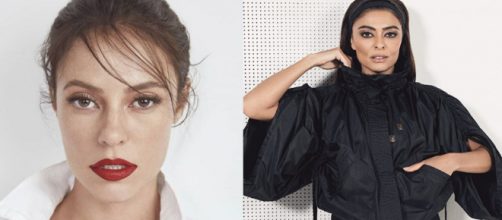 As atrizes curtiram a noite ao som de muito funk. (Reprodu&ccedil;&atilde;o/Instagram/@julianapaes/@paollaoliveirareal)