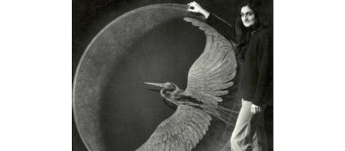 Artist Marlies Hersperger is a glass carver and engraver. / Image via Marlies Hersperger, used with permission.