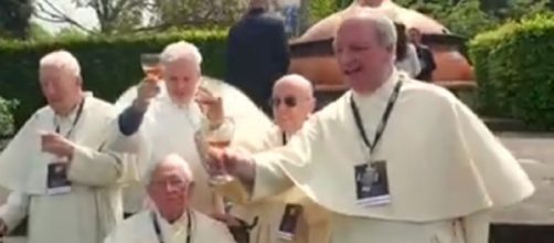 Belgian monks brew medieval beer for first time in 200 years. [Image source/Aaron YouTube video]