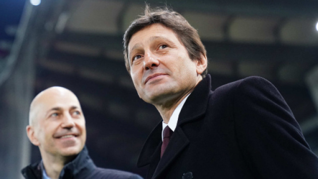 Gazidis e Leonardo allo Stadio