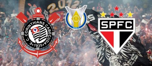 Corinthians x S&atilde;o Paulo ao vivo no Premiere. (Reprodu&ccedil;&atilde;o/Montagem)