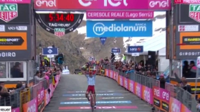La vittoria di Ilnur Zakarin al Lago Serr&ugrave;.