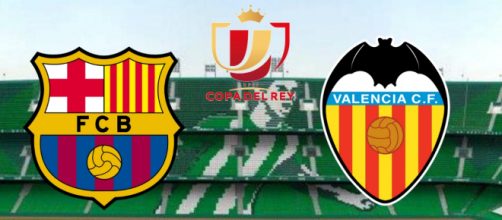 Barcelona x Valencia ao vivo na ESPN pela Copa do Rei. (Reprodu&ccedil;&atilde;o/ Montagem)