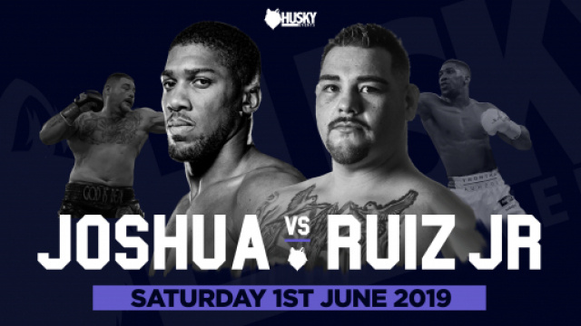 Anthony Joshua v Andy Ruiz Jr trasmessa su DAZN