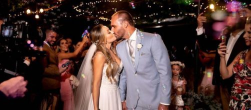 Eduardo Bolsonaro se casa no Rio com psic&oacute;loga Helo&iacute;sa Wolf. (Arquivo Blasting News)