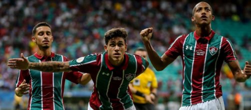 Flu est&aacute; invicto em Medellin. (Divulga&ccedil;&atilde;o/Lucas Mer&ccedil;on/Fluminense)