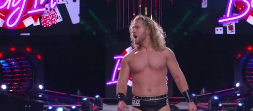 Hangman Page after winning AEW Double or Nothing's Casino Battle Royale. Photo via TNT/YouTube