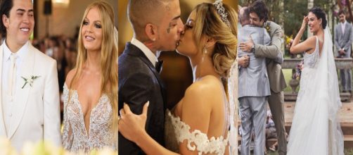 Lu&iacute;sa Sonza exibiu um brinco de diamantes que custou R$ 55 mil. (Reprodu&ccedil;&atilde;o/Instagram/@lexa/@luisasonza/@isisvalverde)