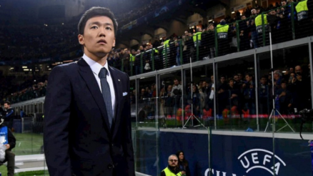Il presidente dell'Inter, Steven Zhang
