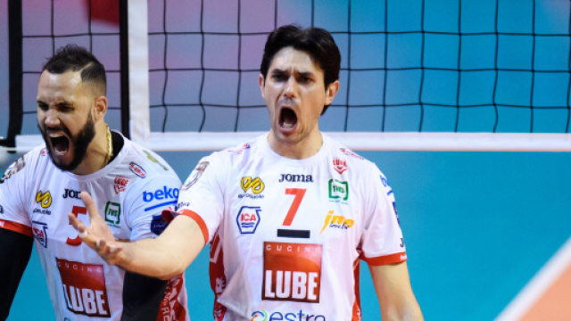 Dragan Stankovic con la maglia Lube: nella stagione 2019/2020 giocher&agrave; con Piacenza