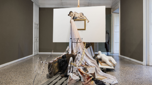 'Fine', Giulio Paolini, 2016 (Foto Agostino Osio)