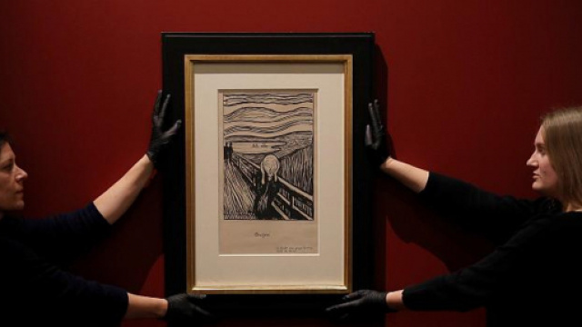Al British Museum la mostra "Edvard Munch-Love and Angst" (foto - dailymotion.com)