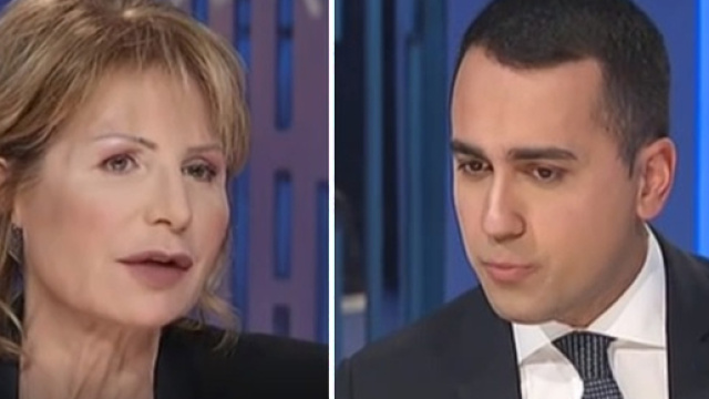 Di Maio e Gruber, scontro verbale tra i due nel corso di Otto e Mezzo