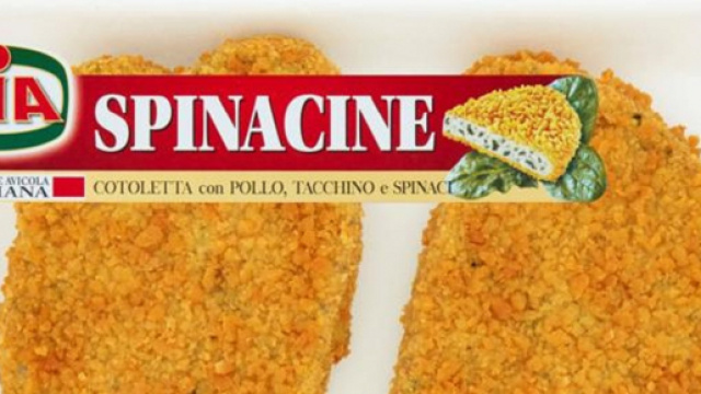 Aia ha ritirato due lotti di Spinacine e cotolette di tacchino per la possibile presenza di frammenti di plastica bianca.