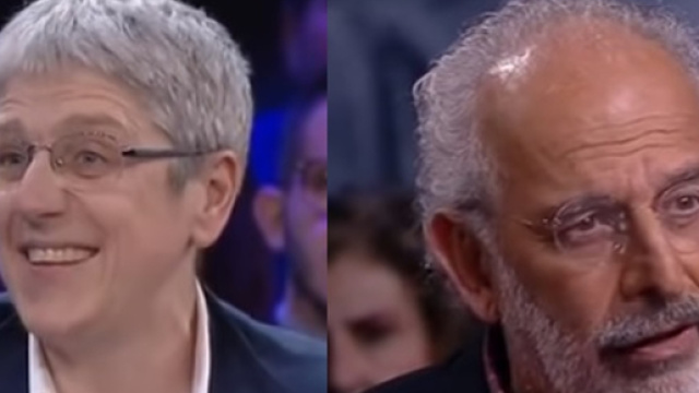 Mario Giordano particolarmente polemico con Gad Lerner