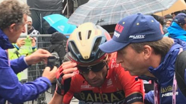 Vincenzo Nibali &egrave; secondo in classifica al Giro d'Italia