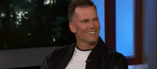 Tom Brady interview. - [Jimmy Kimmel Live / YouTube screencap]