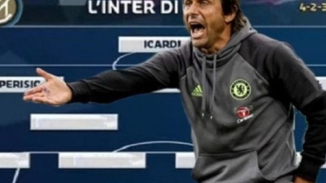 Fotomontaggio: come potrebbe apparire l'Inter di Conte