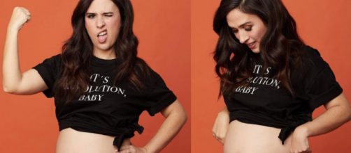 Tat&aacute; Werneck exibe barriga de gr&aacute;vida nas redes sociais. (Reprodu&ccedil;&atilde;o/Instagram@tatawerneck)