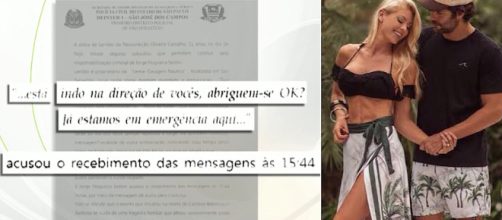Empres&aacute;rio recebeu mensagens alertando sobre o mau tempo (Reprodu&ccedil;&atilde;o/RecordTV/Instagram/@cabitten)