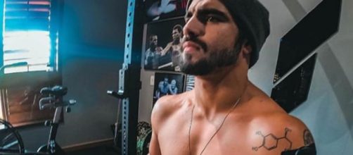 Ator treinou na academia do ex-lutador Mike Tyson, nos EUA, para compor personagem. (Reprodu&ccedil;&atilde;o/Instagram/@caiocastro)