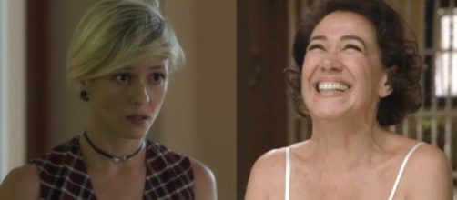 Louise e Valentina ter&atilde;o um grande enfrentamento em 'O S&eacute;timo Guardi&atilde;o'. (Reprodu&ccedil;&atilde;o/TV Globo)