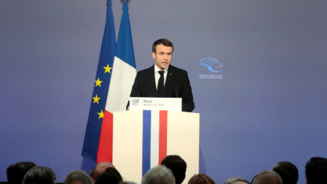 Europ&eacute;ennes : Emmanuel Macron tente de remotiver les Marcheurs