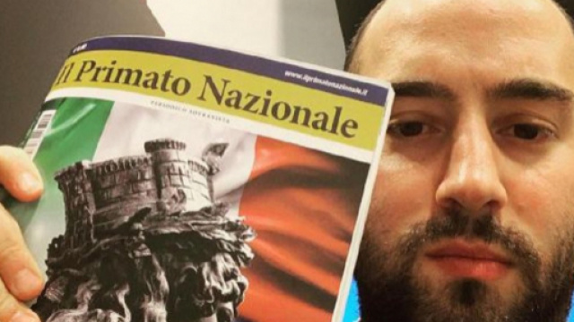 Torino, Francesco Polacchi indagato per apologia di fascismo