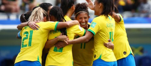 Cristiane fez um hat-trick na estreia da sele&ccedil;&atilde;o brasileira na Copa do Mundo da Fran&ccedil;a. (Arquivo Blasting News)