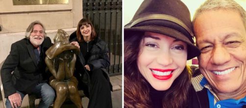 Casais posam juntos nas redes sociais. (Reprodu&ccedil;&atilde;o/Instagram/@josedeabreu/@mariamelilo)