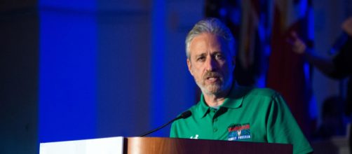 Jon Stewart goes to bat for the brave First Responders/Photo via Sgt. James McCann, US Department. of Defense