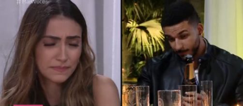 Nicole n&atilde;o gostou da supresa de Dia dos Namorados. (Reprodu&ccedil;&atilde;o/Rede Globo)