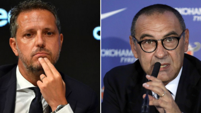 Fabio Paratici e Maurizio Sarri (foto: espn.com; gds.it)