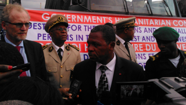 Le Ministre de l'Administration Territoriale Paul Atanga Nji le 13 juin 2019 &agrave; Yaound&eacute; &copy; Odile Pahai