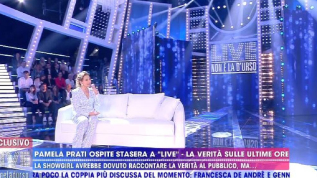Pamela Prati non c'&egrave;: Barbara D'Urso spiega perch&eacute; durante Live-Non &egrave; la D'Urso del 12 giugno.