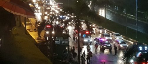 Acidente deixou 27 feridos. (Reprodu&ccedil;&atilde;o/G1/Eric Lu&iacute;s/Arquivo pessoal)