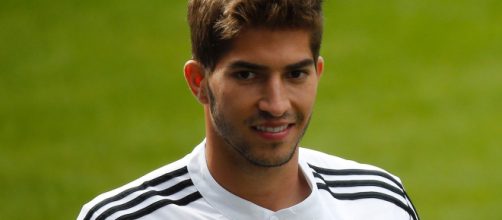 Lucas Silva, como jugador del Real Madrid