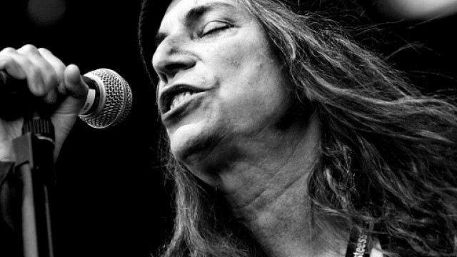 Patti Smith una delle rocker pi&ugrave; famose di tutti i tempi.