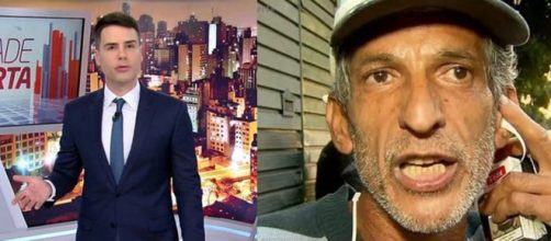 Bacci falou sobre o comportamento agressivo do irm&atilde;o de Paulo Cupertino. (Reprodu&ccedil;&atilde;o/Record TV)