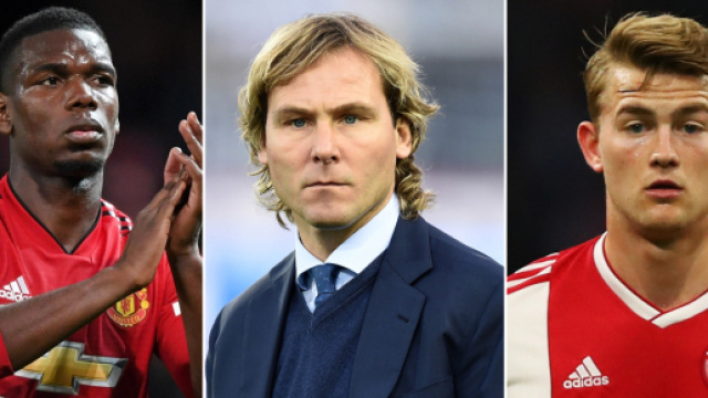 Juve, Nedved potrebbe essere la chiave per arrivare a De Ligt e Pogba.