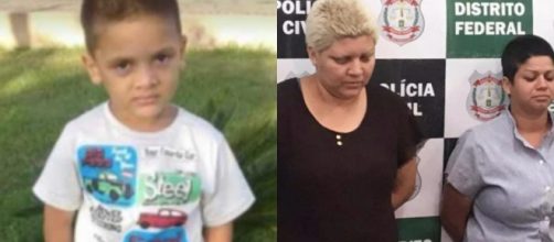 A garota presenciou o assassinato. (Fotomontagem)