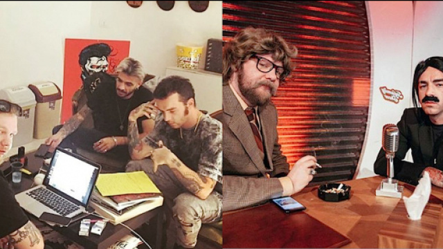 Salmo e Nitro, membri di punta del Machete Crew.