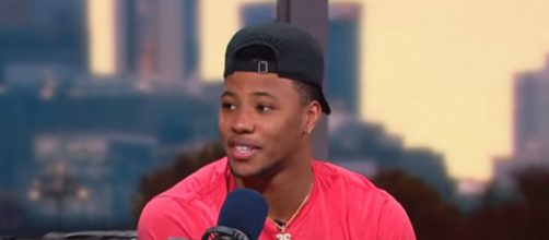 Barkley was the Offensive Rookie of the Year last season (Image Credit: The Rich Eisen Show/YouTube)