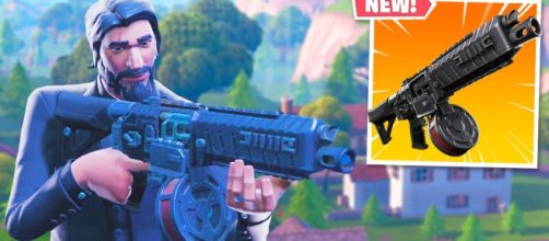 The Drum Shotgun is coming to 'Fortnite.' [Image Source: HeyItsBenjay / YouTube]
