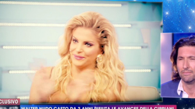 Francesca Cipriani e Walter Nudo a Live Non &egrave; la D'Urso