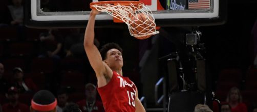 Nebraska's Isaiah Roby made some unique draft day history for the school. Photo via Big Ten Network/YouTube