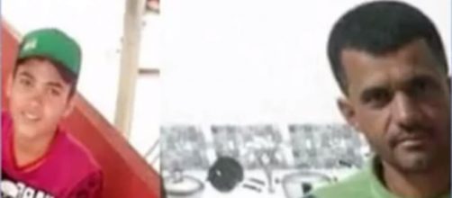 Pai e filho tentavam instalar uma bomba para a capta&ccedil;&atilde;o de &aacute;gua em um tanque. (Reprodu&ccedil;&atilde;o/ TV Sudoeste)