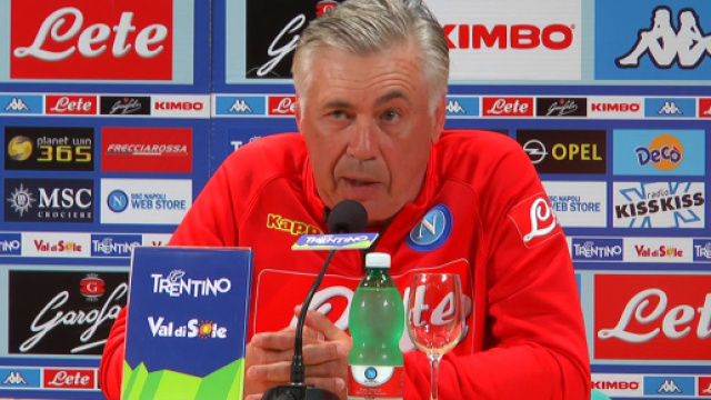Carlo Ancelotti, allenatore del Napoli